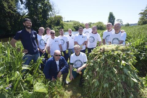 group of volunteers