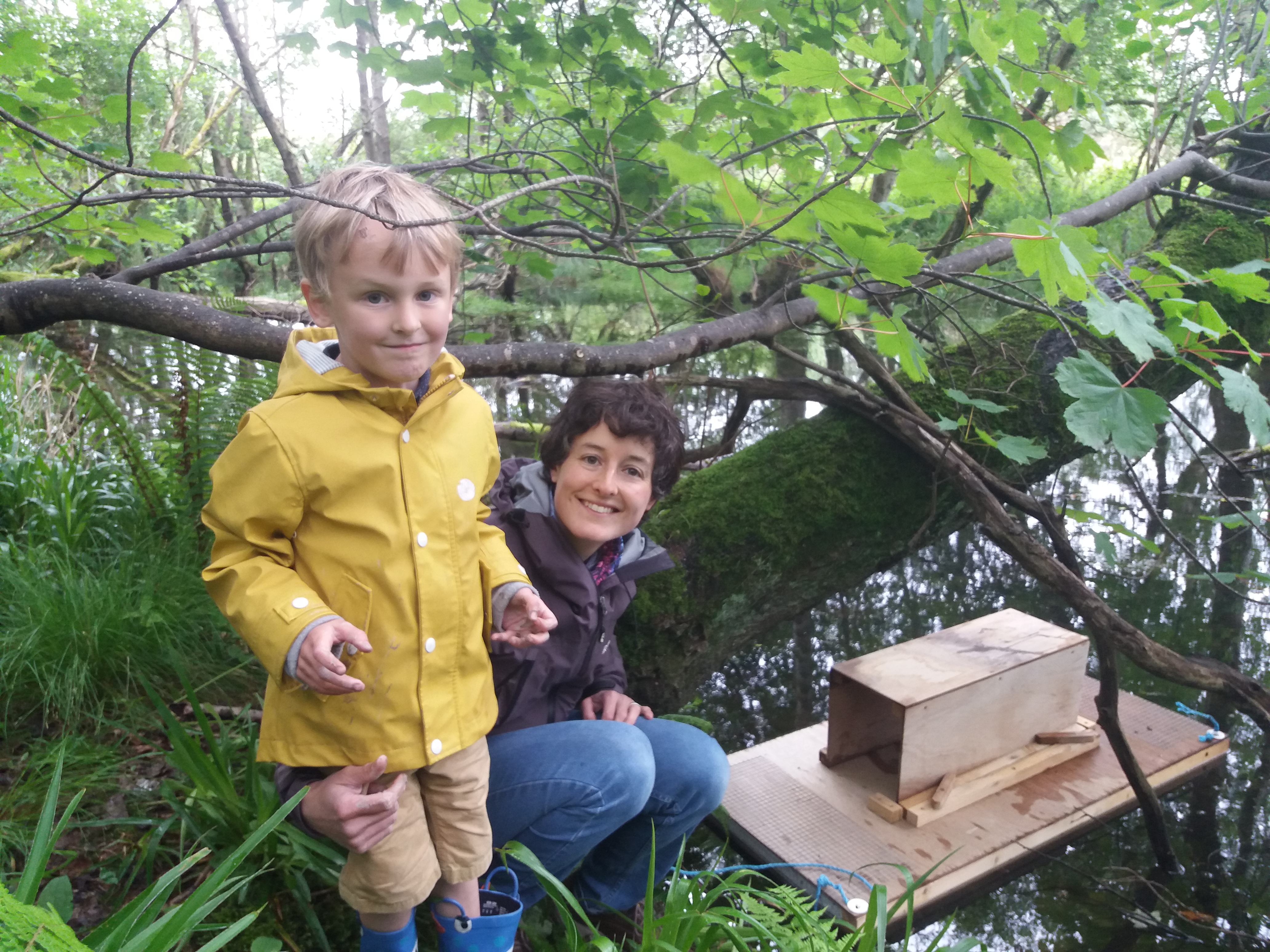 monitoring a mink raft